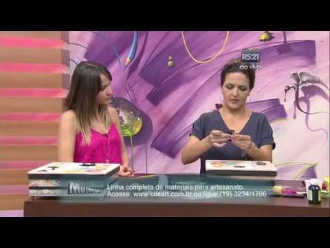 Mulher.com 13/10/2014 Marisa Magalhães - Caixa com scrapdecor Parte 2/2