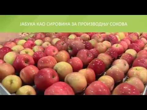 Jabuka kao sirovina za proizvodnju sokova 09.01.2017.