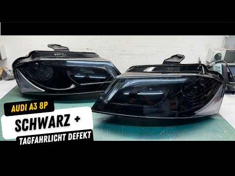 Audi A3 8P Scheinwerfer lackiert + Tagfahrlicht defekt & Schwachstellen erklärt | Tobi3C