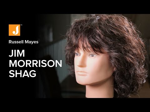 Jim Morrison Shag Men's Haircut by Russell Mayes