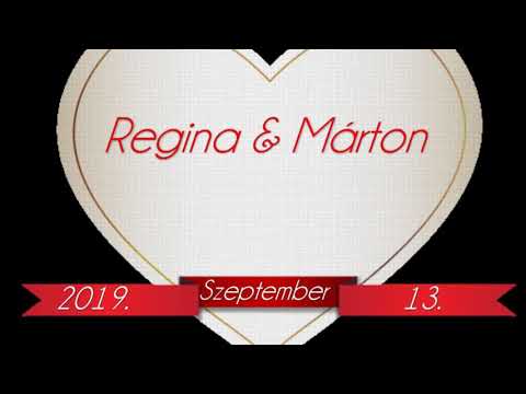 Regina&Márton 2019.09.13. A mi napunk ❤️