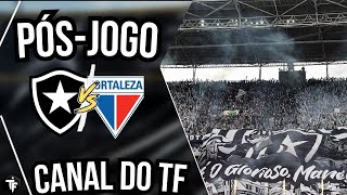 BOTAFOGO X FORTALEZA | LIVE PÓS-JOGO | BRASILEIRÃO 2025