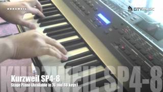 Video thumbnail for Kurzweil SP4-8 Stage Piano by City Music