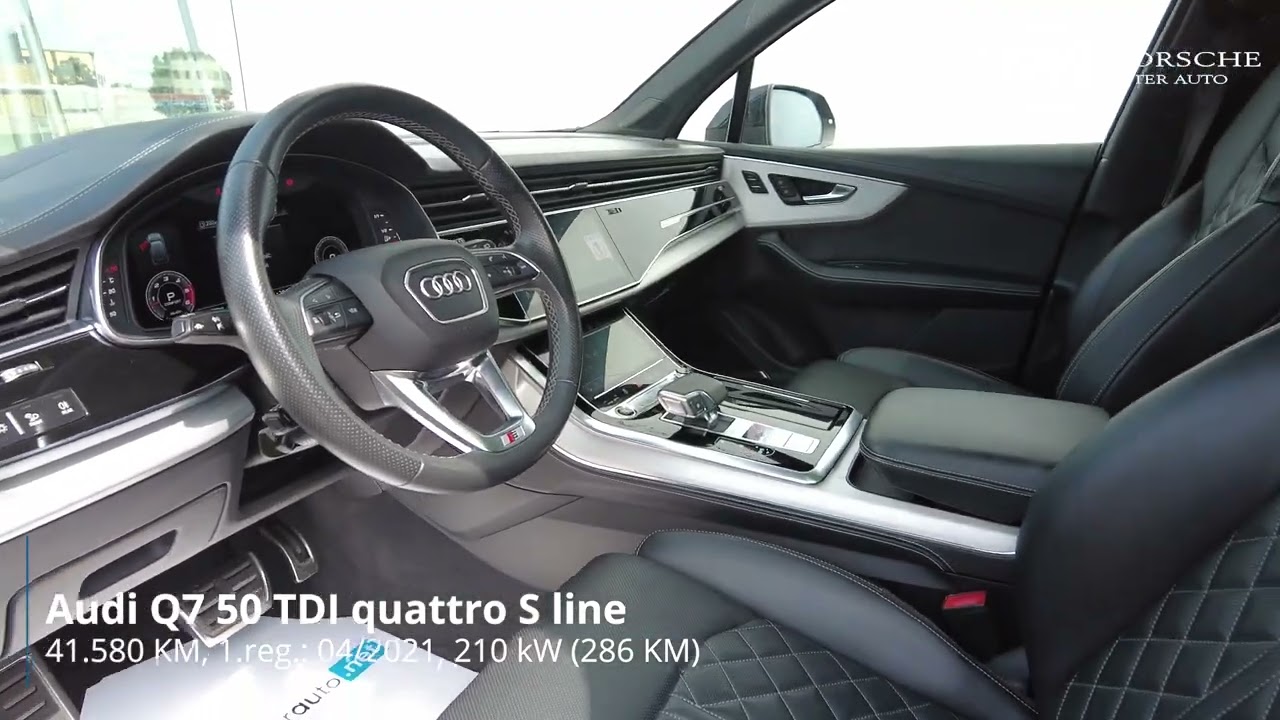 Audi Q7 50 TDI quattro S line- SLOVENSKO VOZILO