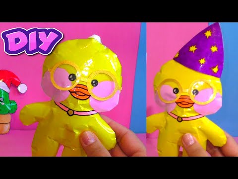 Как сделать уточку Лалафанфан из бумаги своими руками Одежда для утки