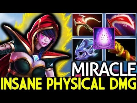 Miracle- [Templar Assassin] Insane Physical Damage Unbelievable Game 7.19 Dota 2
