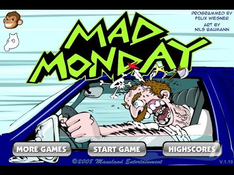 Mad Monday Flash Game 100% Complete Walkthrough