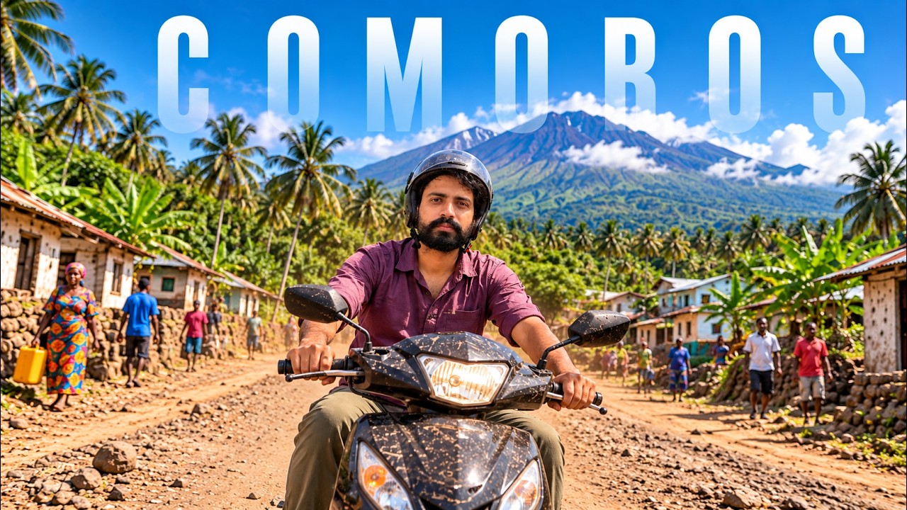 Driving Around the MYSTERIOUS Comoros 🇰🇲