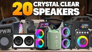 Top 20 Crystal Clear Speakers on Amazon for Music & Movies Lover