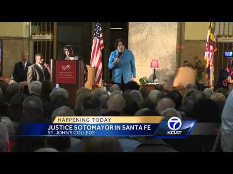 Justice Sotomayor In Santa Fe