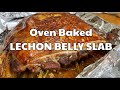 OVEN BAKED LECHON BELLY SLAB | Mini Cebuchon | Josie’s Pinoy Kitchen
