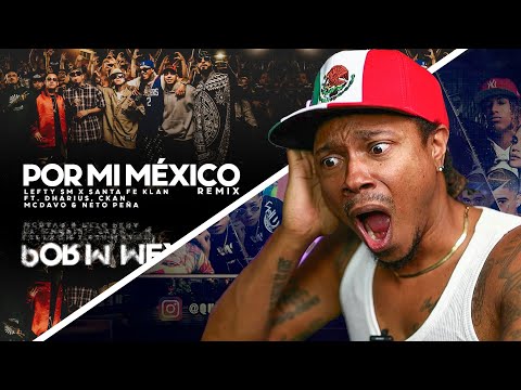 Por Mi Mexico Remix - Lefty SM (Quezzy The CEO - El Afroamericano Reaccionando)