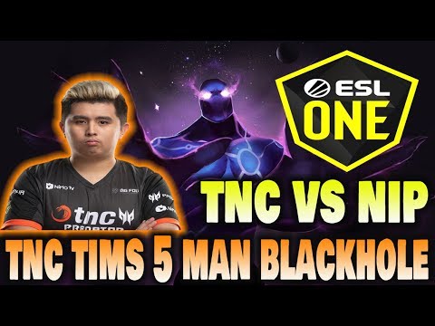 TNC TIMS 5 MAN BLACKHOLE ESL ONE HAMBURG 2019 DOTA2