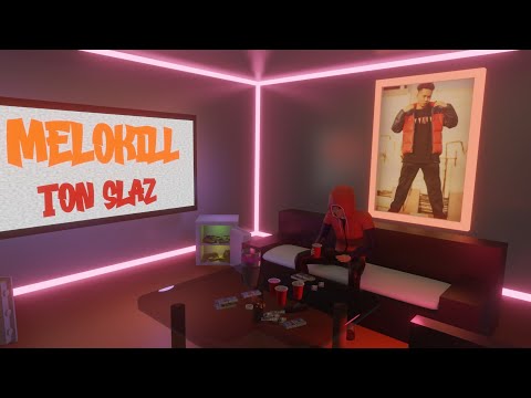 TON SLAZ - HATE ME FEAT. TMS ( OFFICIALS VISUALIZER )