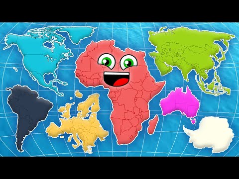 Seven Continents Song | Continents of the World