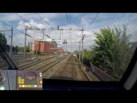 A train driver's view: Utrecht CS - Almere Oostvaarders, SLT, 03-Sep-2016.