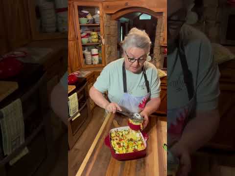 Loaded Zucchini Bake || Farm Cooking With Nan