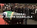 Founder of Ladysmith Black Mambazo Dr Joseph Shabalala laid to rest