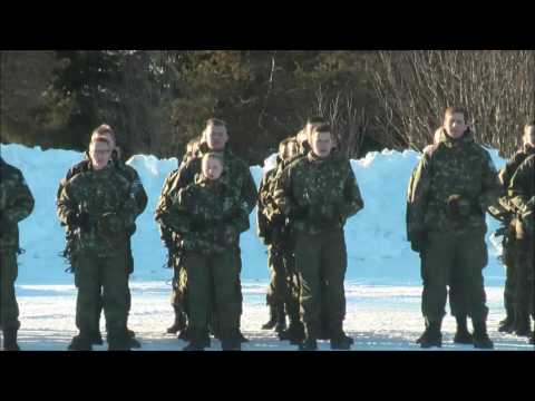 Jääkäriprikaatin sotilasvala Tervolassa 18 2 2017