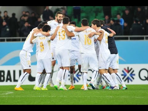 ACL-2015. Play-off round. Bunyodkor (UZB) 2-1 Al Jazira (UAE) First Half