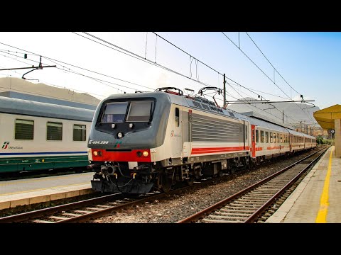TRENI & VENTO -- E464 296 su INTERCITY, ARRIVI & PARTENZE...