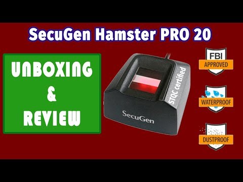 Secugen Hamster Pro 20 Review STQC Certified Fingerprint Scanner