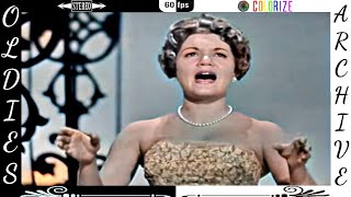 Connie Francis - Lipstick On Your Collar (Live TV Show, 1959) [Colorize + Stereo + 60fps]