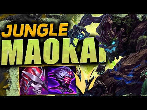 Indepth Challenger MAOKAI Jungle Guide | MOST OP ITEM BUILD