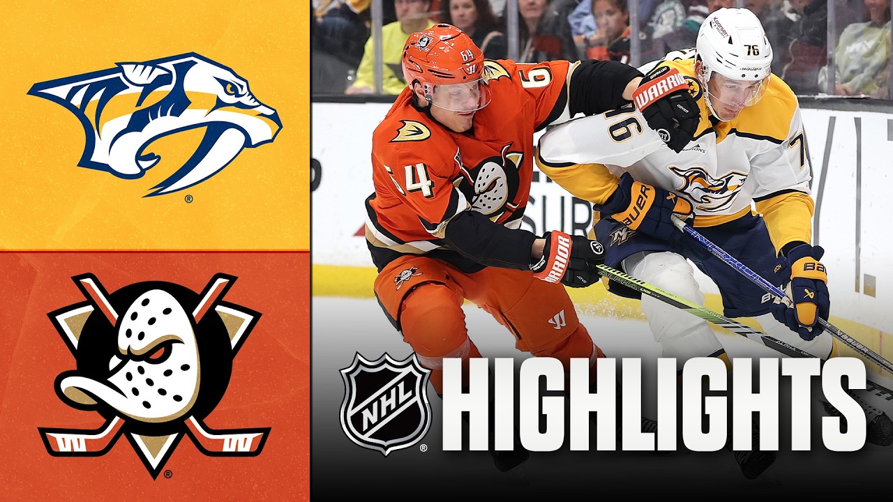 Predators vs. Ducks | NHL Highlights | April 07, 2026