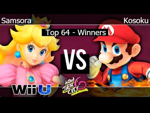 LTC 6 - Samsora (Peach) vs GGEA | Kosoku (Mario) Top 64 - Winners - Smash 4