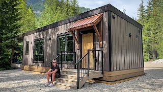 Inside the 500 sq ft Prefab Home that was Installed Just 14 days ago!!