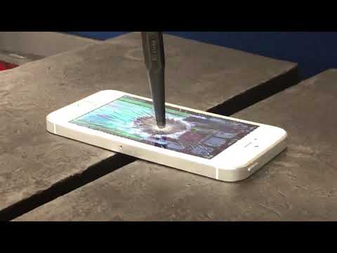 IPhone 5 vs. hydraulic press