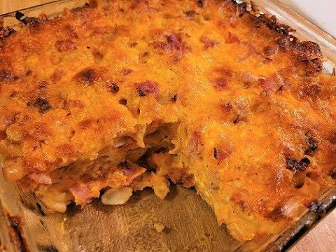 Mac and Cheese with Ham Recipe ๐ง๐๐ฅ๐จโ๐ณ | Easy Baked Mac and Cheese No Flour ๐งโ๐ณ