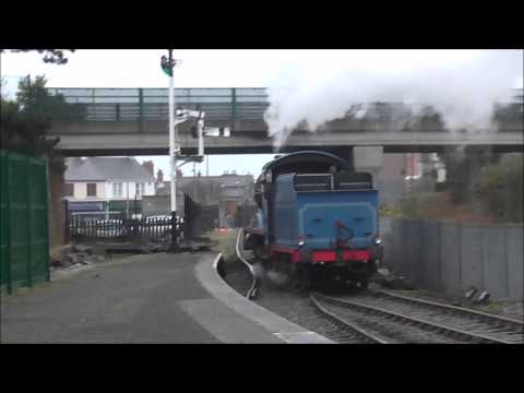 GNR No 85 "Merlin" preforms a quick test at Whitehead RPSI Depot