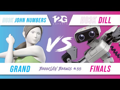 BrookLAN Brawls 55 - Ho3k | John Numbers (Wii Fit) v. Ho3k | Dill (R.O.B.) - Grand Finals