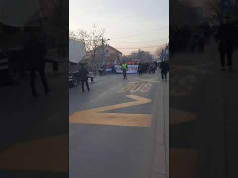 Litija u Borči.  09.02.2020.