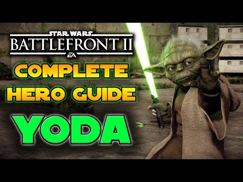 Complete Yoda Hero Guide! Secret Tip! Best Star Cards +Tips & Tricks Star Wars Battlefront 2