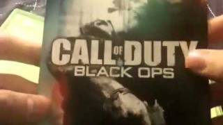 preview picture of video 'Call of duty black ops unboxing w/ commentary'
