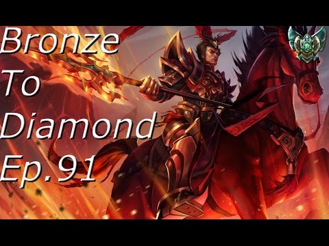 League of Legends - Bronze to Diamond (Plat II) (Ep 91) Jarvan Jungle