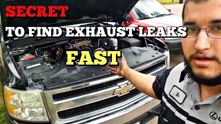 Simply Finding Exhaust Leaks - Manifold Leak /Flipping A Silverado Episode 10