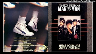 Jessica Williams Meets Man 2 Man - These Boots Are Made For Walking (Micromix) 1987 Hi-NRG Italo
