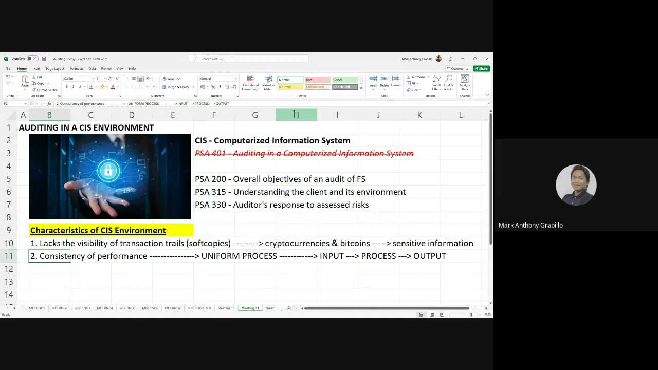 Auditing CIS Environment