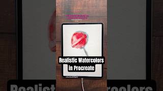 Realistic Watercolor Painting in Procreate #procreatetutorials #digitalart #watercolorart