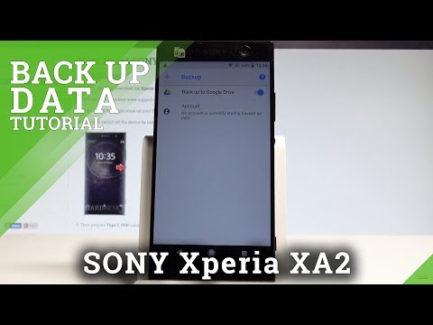 How to Back Up Data in SONY Xperia XA2 - Enable Google Backup |HardReset.Info