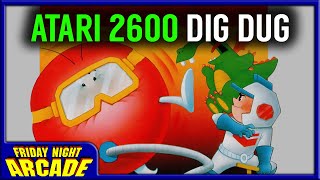 Dig Dug on Atari 2600 | Friday Night Arcade