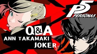 Joker and Ann Takamaki Voice Actor Q&A ft. Xander Mobus and Erika Harlacher | Behind the Voice Actor video
