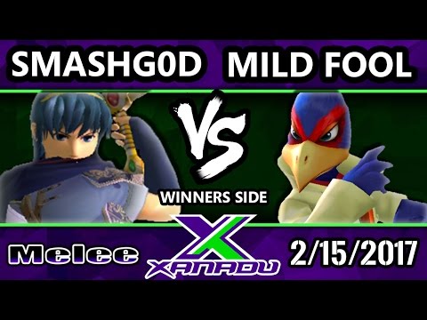 S@X 189 - SmashG0D (Marth) Vs. Mild Fool (Falco) - SSBM Tournament - Smash Melee