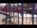 Sarah On Monkey Bars