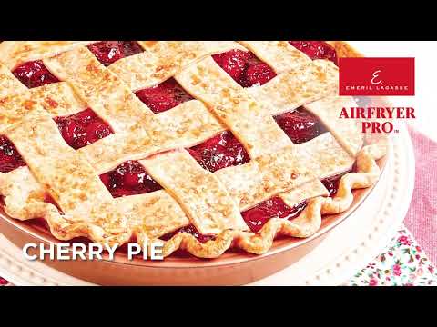 Fresh Baked Cherry Pie | Emeril Lagasse AirFryer Pro Recipes