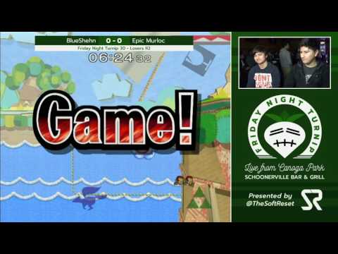 FNT 30 - BlueShehn (Falco) vs. Epic Murloc (Ganondorf) - SSBM Losers R2 - Smash Melee
